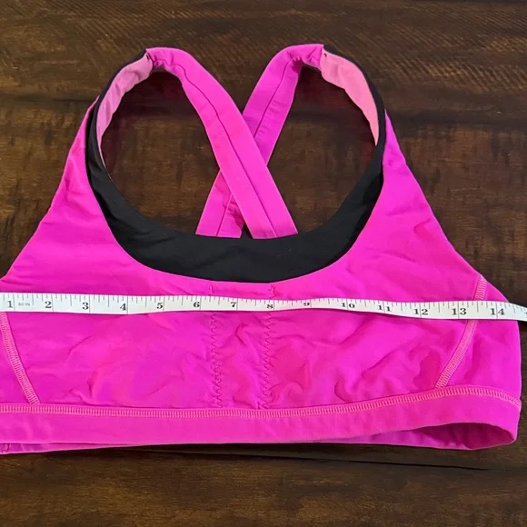 Lululemon Pink Sports Bra sz 10 - Picture 5 of 5